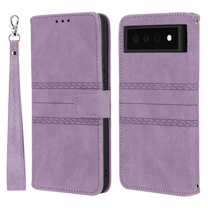 δερματινη θηκη Google Pixel 6 Pro Jackie Faux Leather