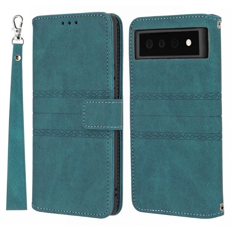 δερματινη θηκη Google Pixel 6 Pro Jackie Faux Leather