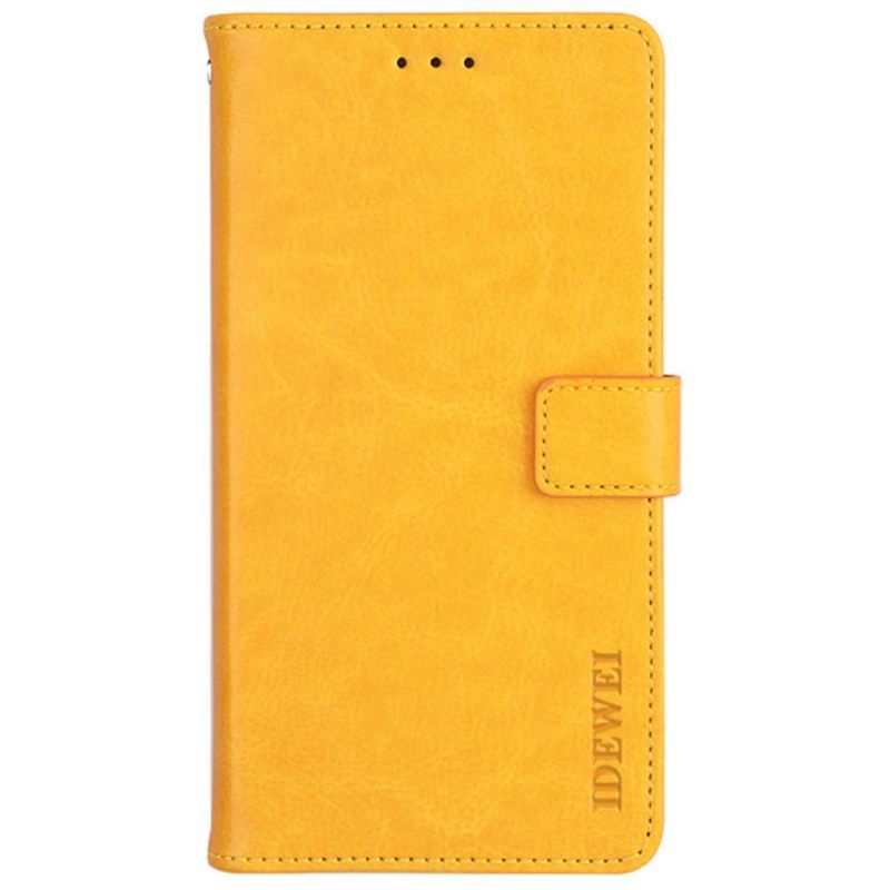 δερματινη θηκη Google Pixel 6 Pro Θήκη Flip Idewei Folio Leather Effect