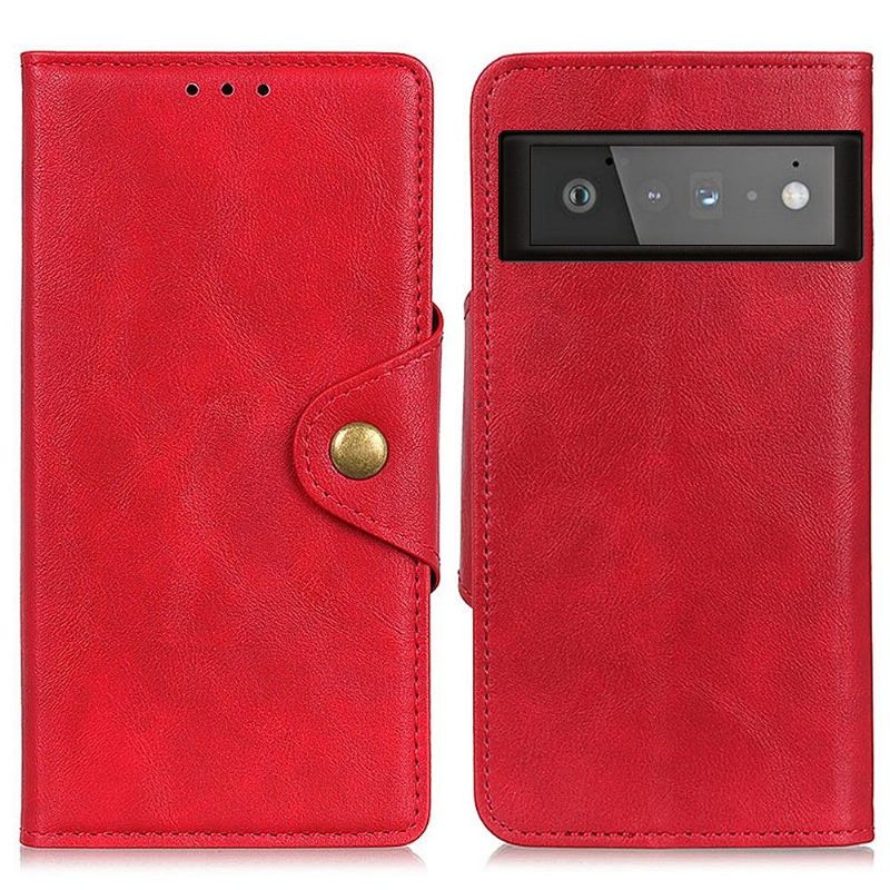 Κάλυμμα Google Pixel 6 Pro Full Protect Matte Faux Leather