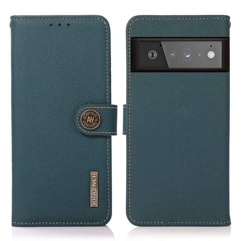 Κάλυμμα Google Pixel 6 Pro Khazneh Classic Leather