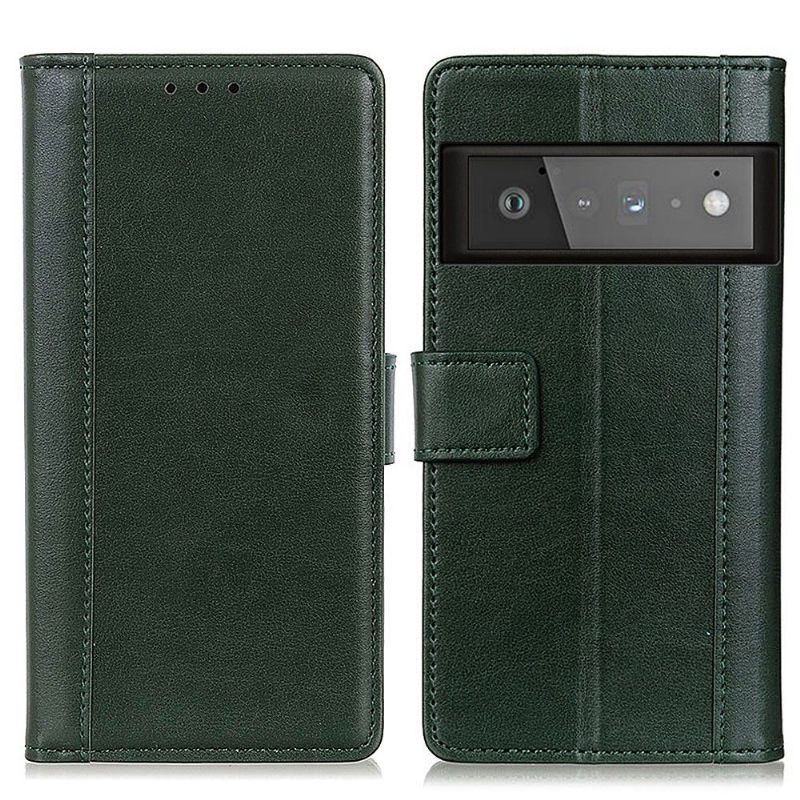 Κάλυμμα Google Pixel 6 Pro Θήκη Flip Cerena Faux Leather Folio