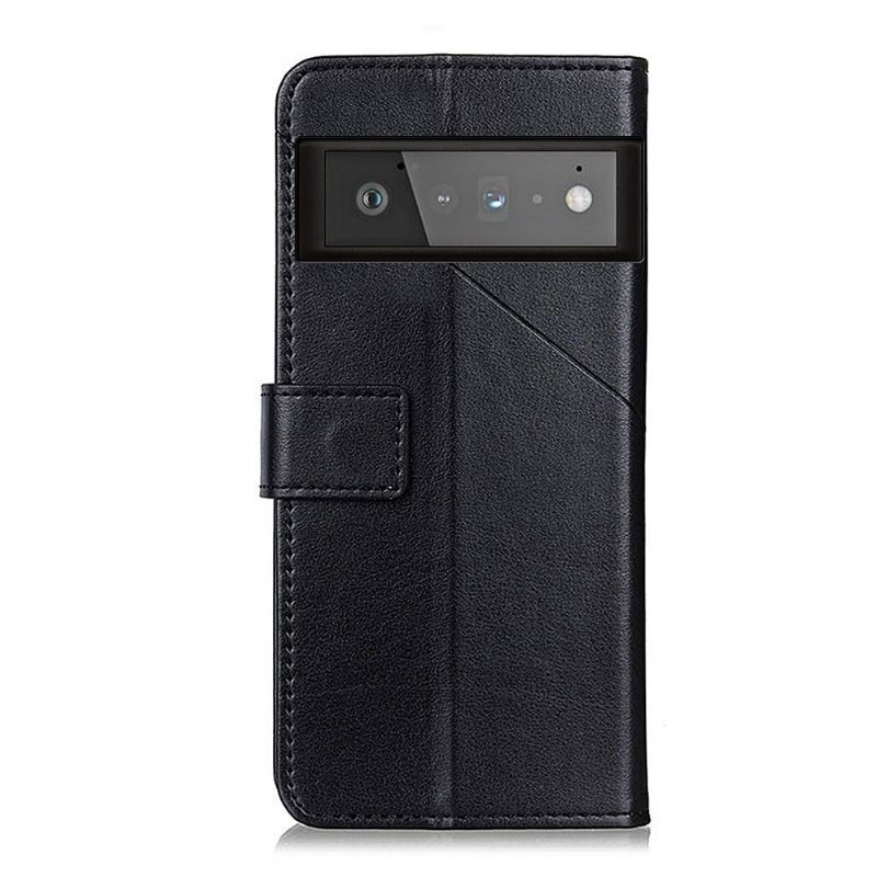 Θήκη Flip Google Pixel 6 Pro δερματινη θηκη Faux Leather Flap Με Πριτσίνι