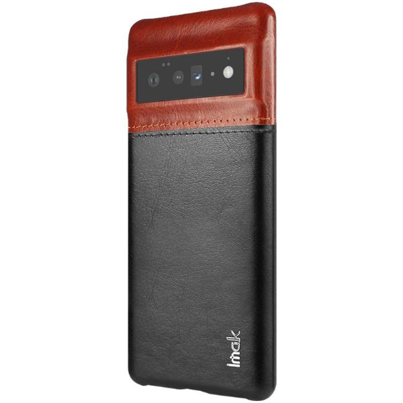 Θήκη Google Pixel 6 Pro Imak Δίχρωμο Faux Leather