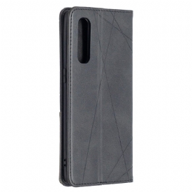 Κάλυμμα Oppo Find X2 Neo Celinia Style Leather - Μαύρο