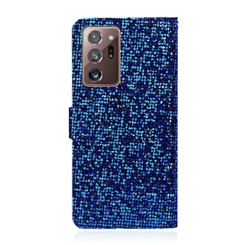 δερματινη θηκη Samsung Galaxy Note 20 Ultra Θήκη Κάρτας Glitter