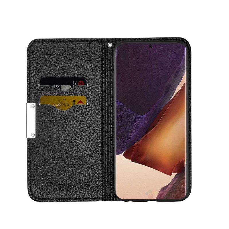 θηκη κινητου Samsung Galaxy Note 20 Ultra Θήκη Flip Grained Faux Leather