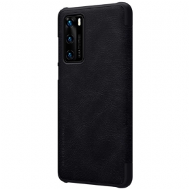 Θήκη Flip Huawei P40 Qin Series Nillkin Faux Leather