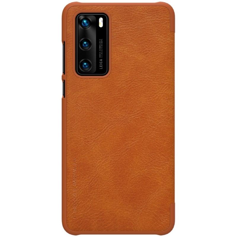 Θήκη Flip Huawei P40 Qin Series Nillkin Faux Leather