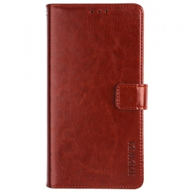 δερματινη θηκη Motorola Moto G31 / Moto G41 Θήκη Flip Idewei Folio Leather Effect