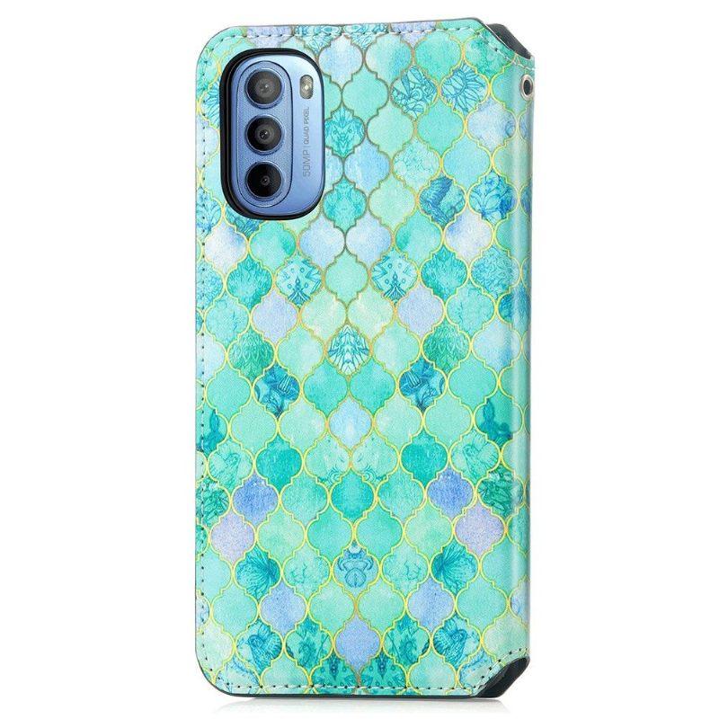 Κάλυμμα Motorola Moto G31 / Moto G41 Arabesque Μοτίβο