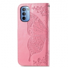 Κάλυμμα Motorola Moto G31 / Moto G41 Butterfly Relief