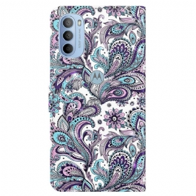 Κάλυμμα Motorola Moto G31 / Moto G41 Paisley Flower