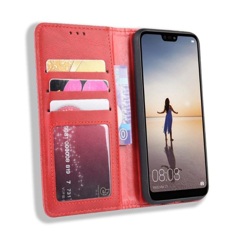 Θήκη Flip Huawei P20 Lite Cirénius Style Leather