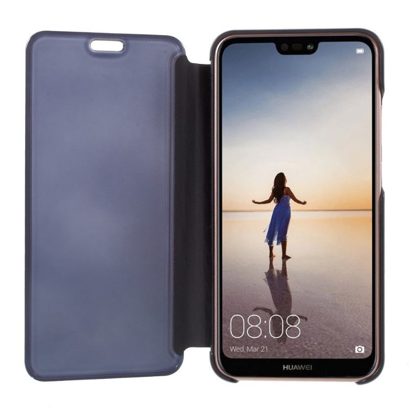 θηκη κινητου Huawei P20 Lite Θήκη Flip Εφέ Καθρέφτη