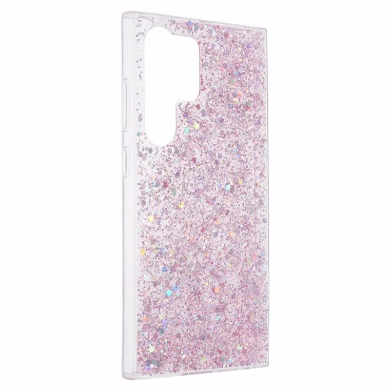 Κάλυμμα Samsung Galaxy S24 Ultra 5g Κομψό Glitter Σιλικόνης