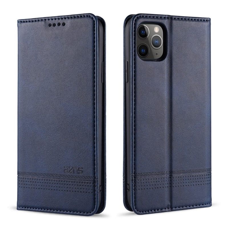 δερματινη θηκη iPhone 12 Pro Max Azns Deluxe Leather Effect