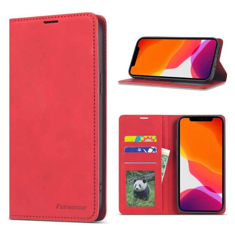 Κάλυμμα iPhone 12 Pro Max Forwenw Faux Leather