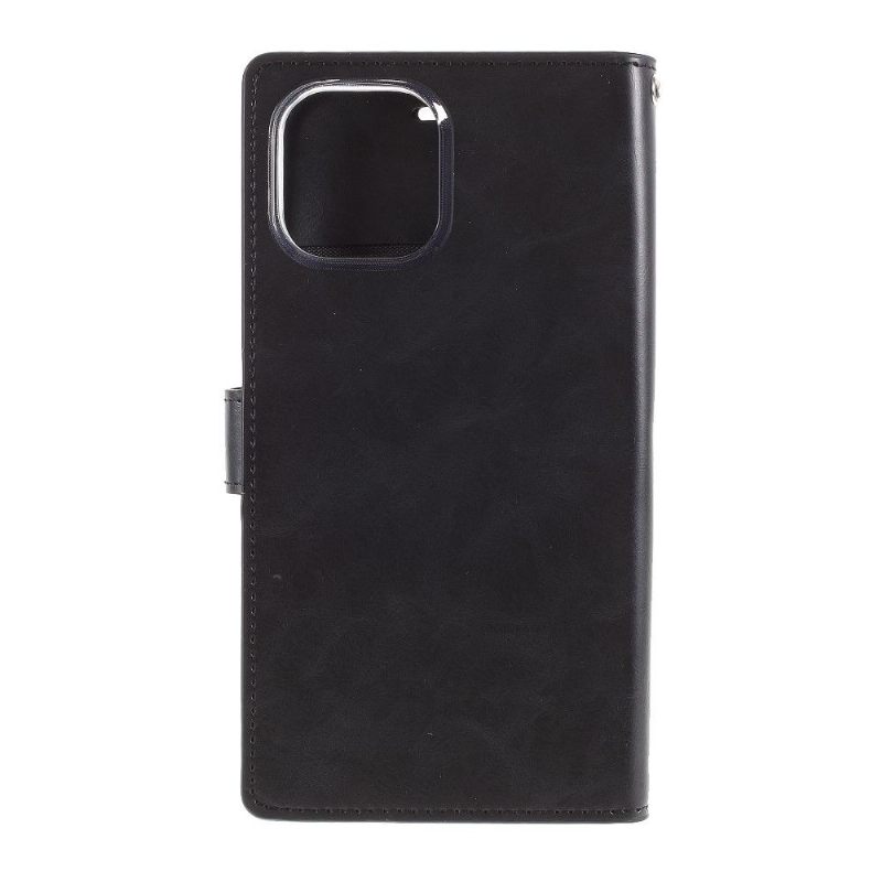 Κάλυμμα iPhone 12 Pro Max Mansoor Imitation Leather