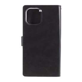 Κάλυμμα iPhone 12 Pro Max Mansoor Imitation Leather