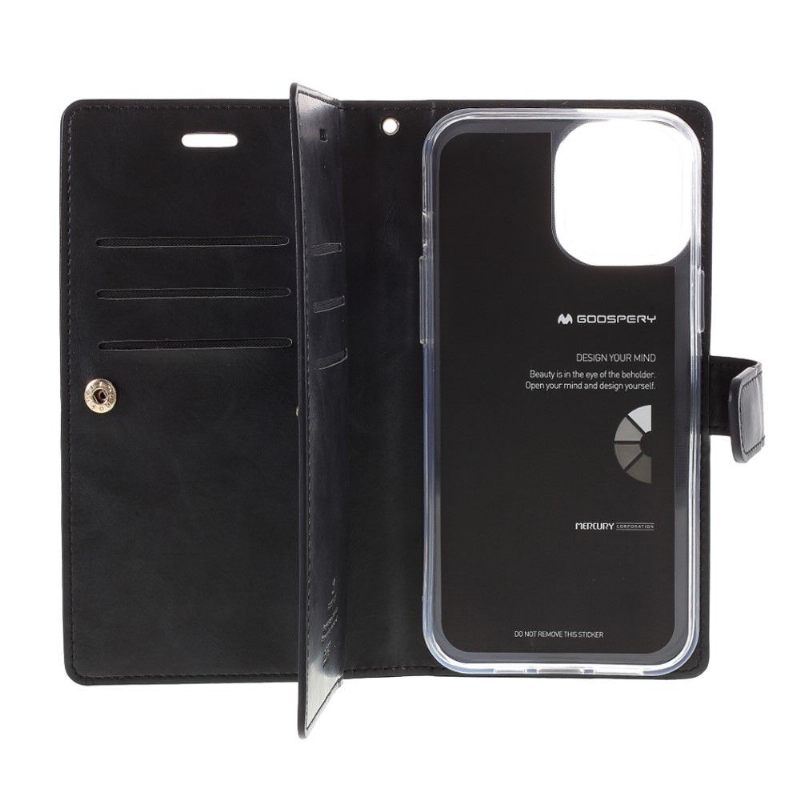 Κάλυμμα iPhone 12 Pro Max Mansoor Imitation Leather