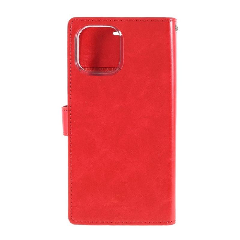 Κάλυμμα iPhone 12 Pro Max Mansoor Imitation Leather