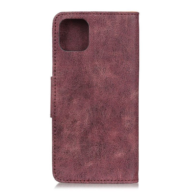 Θήκη Flip iPhone 12 Pro Max Edouard Faux Leather Vintage