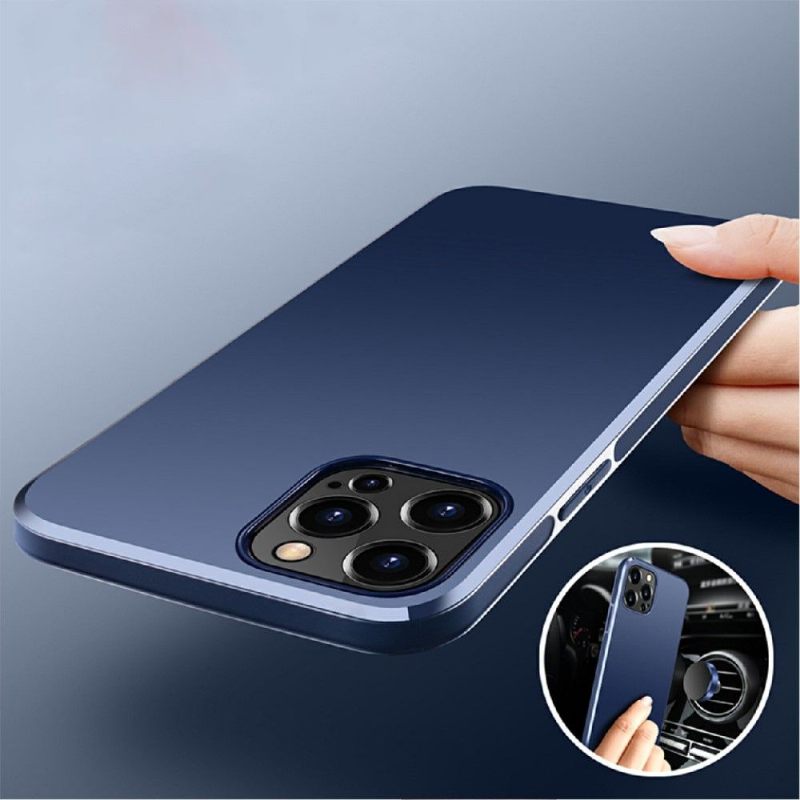 Θήκη iPhone 12 Pro Max Magnetic Simplism - Navy Blue