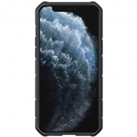 Θήκη iPhone 12 Pro Max Θήκη Πανοπλίας Με Κάλυμμα Φακού - Μπλε