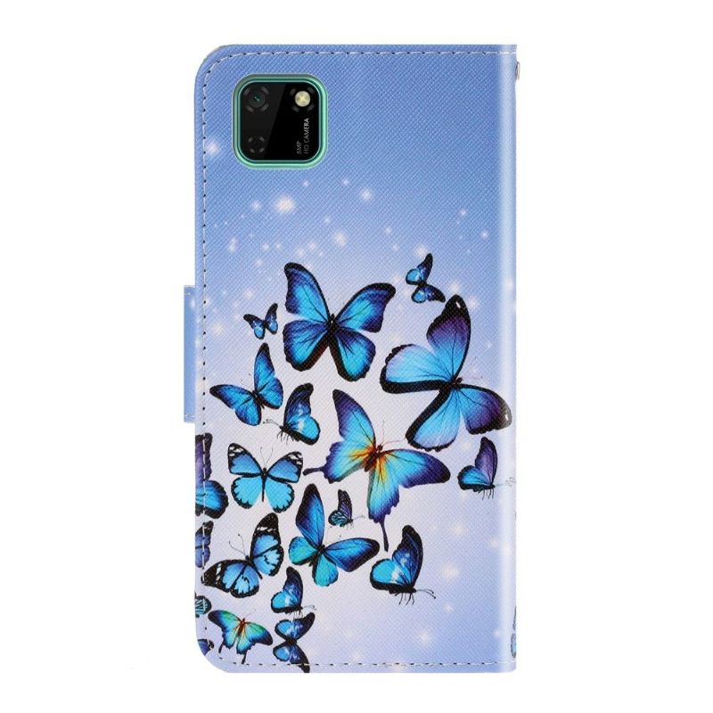 Κάλυμμα Huawei Y5p Flying Butterflies