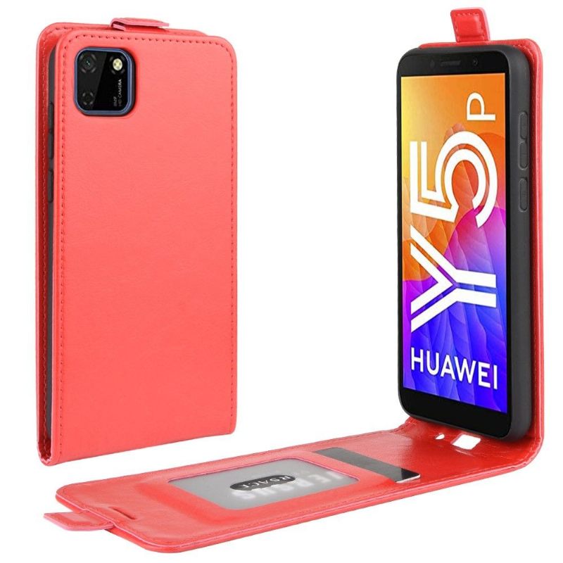 Θήκη Flip Huawei Y5p δερματινη θηκη Faux Leather Vertical