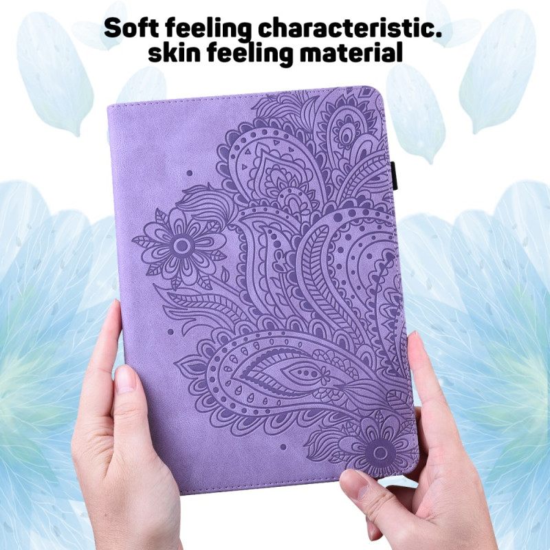 Δερματινη Θηκη Samsung Galaxy Tab S9 Fe Floral Pattern