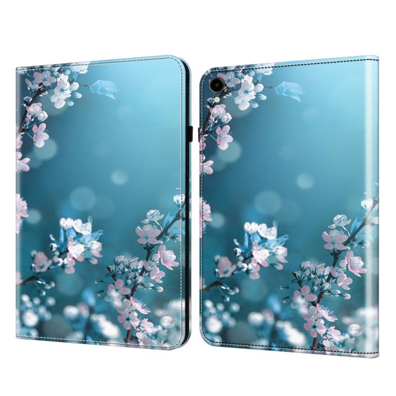 Δερματινη Θηκη Samsung Galaxy Tab S9 Fe Plum Blossoms