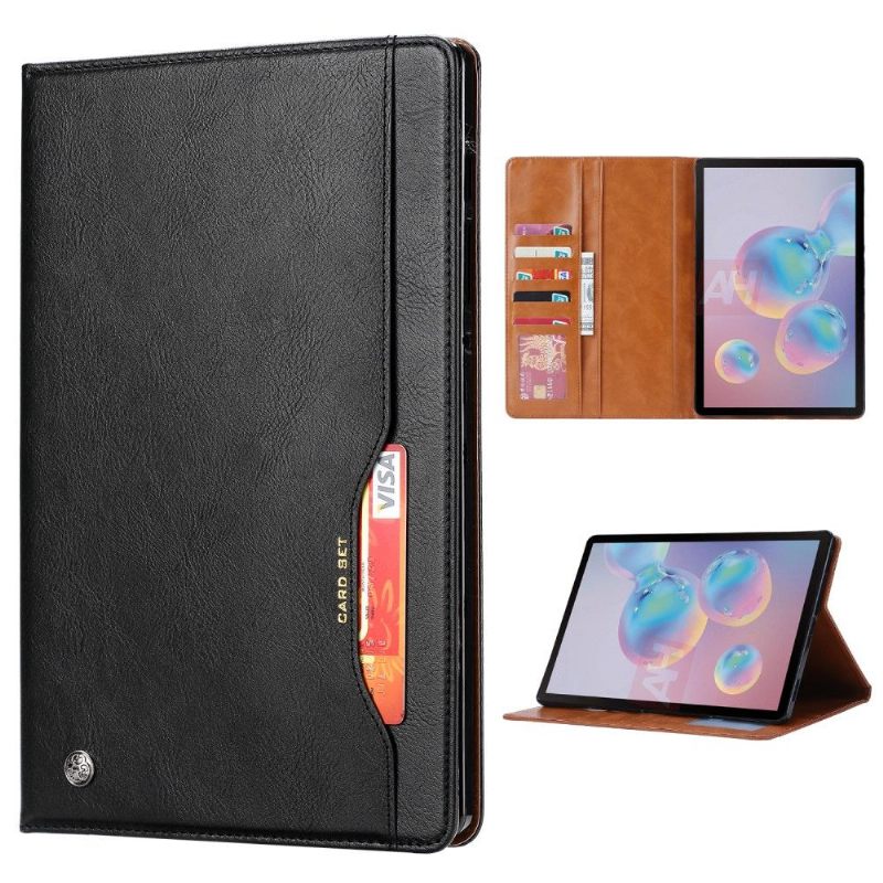 δερματινη θηκη Samsung Galaxy Tab S7+ Stand Case Faux Leather