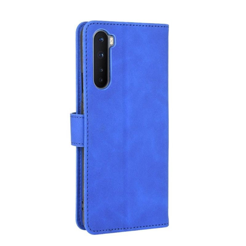 δερματινη θηκη OnePlus Nord Θήκη Flip Faux Leather Blue