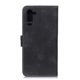 Κάλυμμα OnePlus Nord Imitation Leather Croc Look