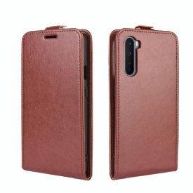 Θήκη Flip OnePlus Nord δερματινη θηκη Faux Leather Vertical