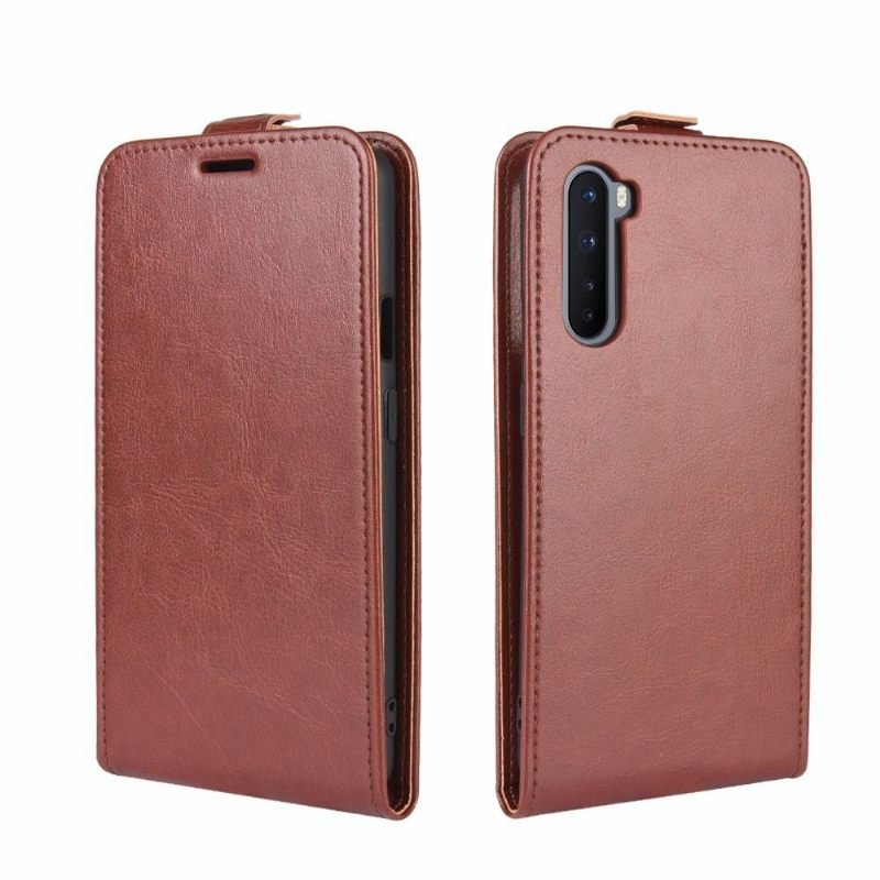 Θήκη Flip OnePlus Nord δερματινη θηκη Faux Leather Vertical