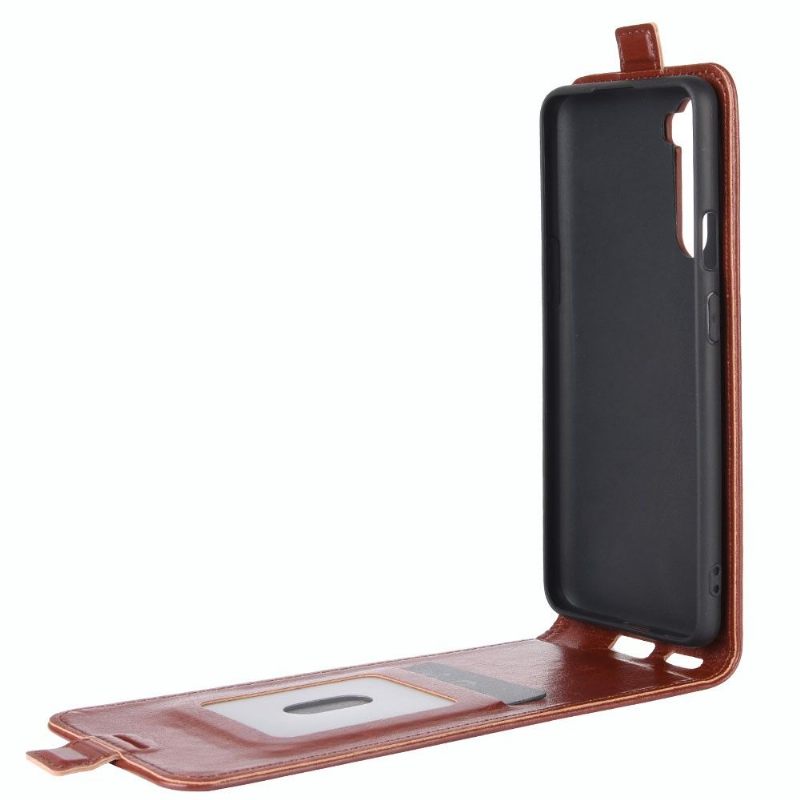 Θήκη Flip OnePlus Nord δερματινη θηκη Faux Leather Vertical