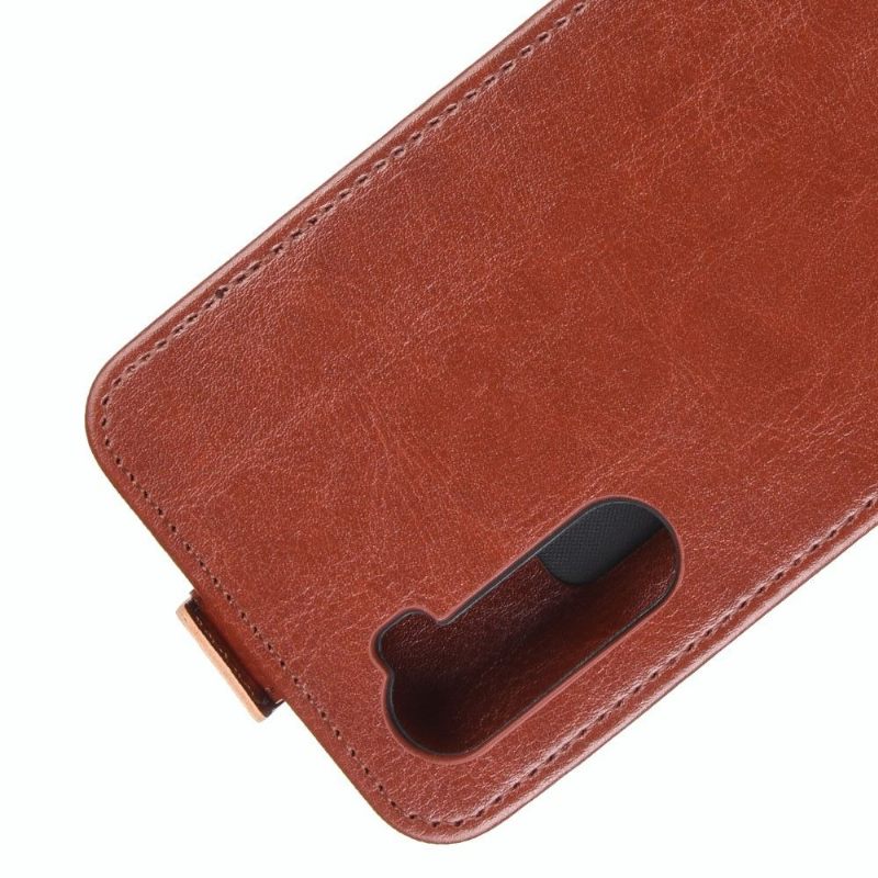 Θήκη Flip OnePlus Nord δερματινη θηκη Faux Leather Vertical