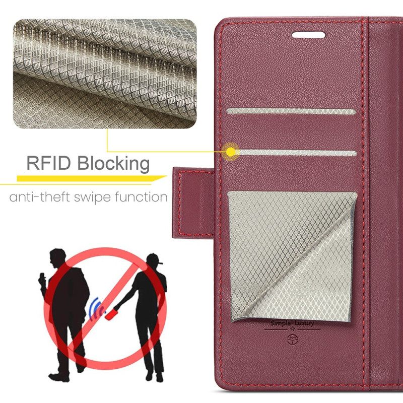 Δερματινη Θηκη Samsung Galaxy S24 Plus 5g Με Caseme Rfid Blocking