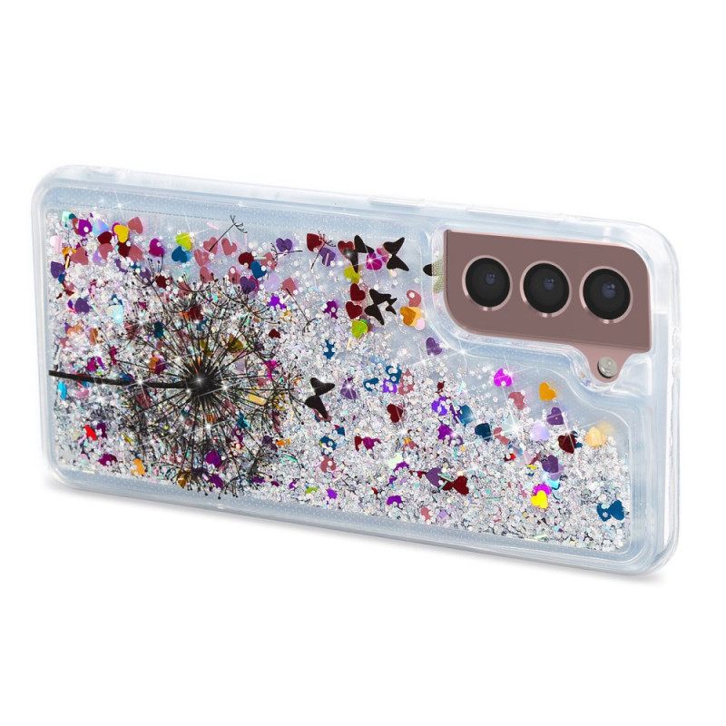 Κάλυμμα Samsung Galaxy S24 Plus 5g Θήκες Κινητών Dandelion Liquid Glitter