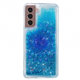 Κάλυμμα Samsung Galaxy S24 Plus 5g Υγρό Glitter Και Mandala