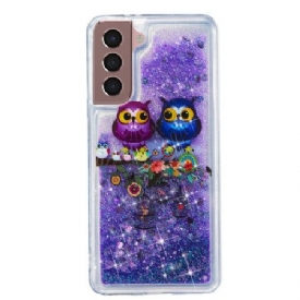 Κάλυμμα Samsung Galaxy S24 Plus 5g Υγρό Glitter Two Owls