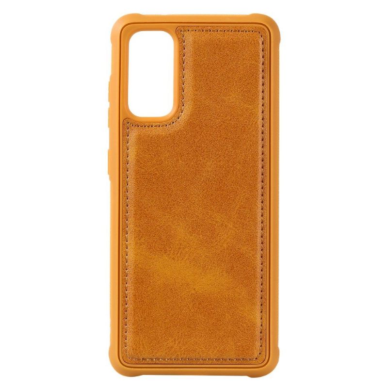 Θήκη Κάλυμμα Samsung Galaxy S20 2 σε 1 Faux Leather Retro