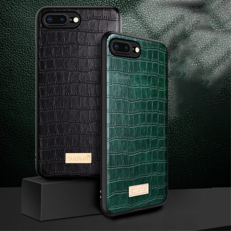 Θήκη iPhone 8 Plus / 7 Plus Sulada Croco Leather Effect