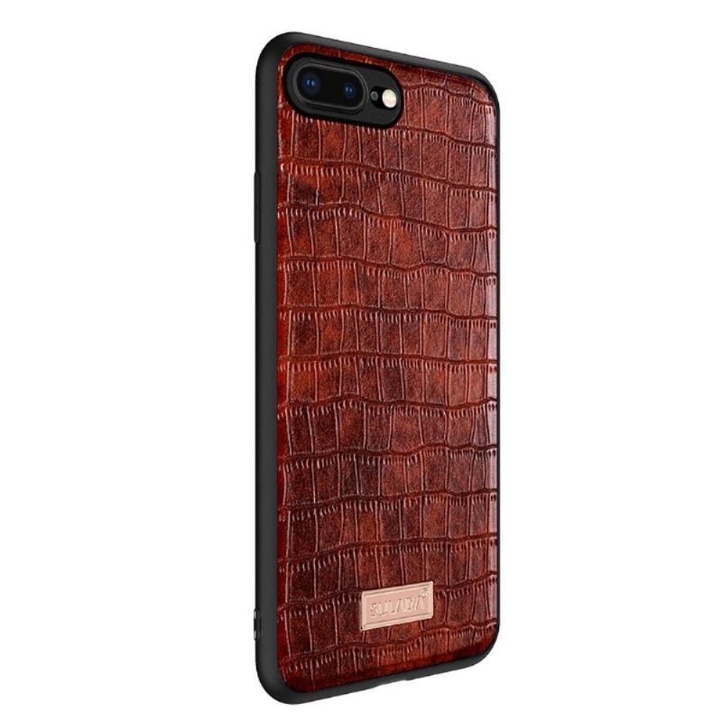 Θήκη iPhone 8 Plus / 7 Plus Sulada Croco Leather Effect