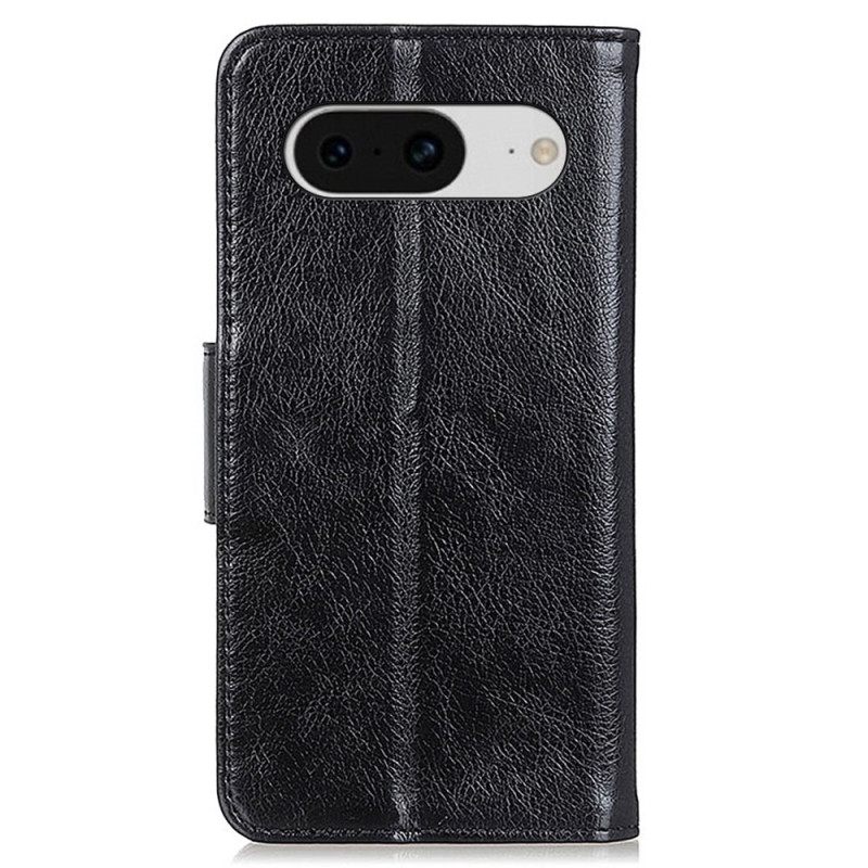 Δερματινη Θηκη Google Pixel 8 Split Nappa Leather Σιλικόνης