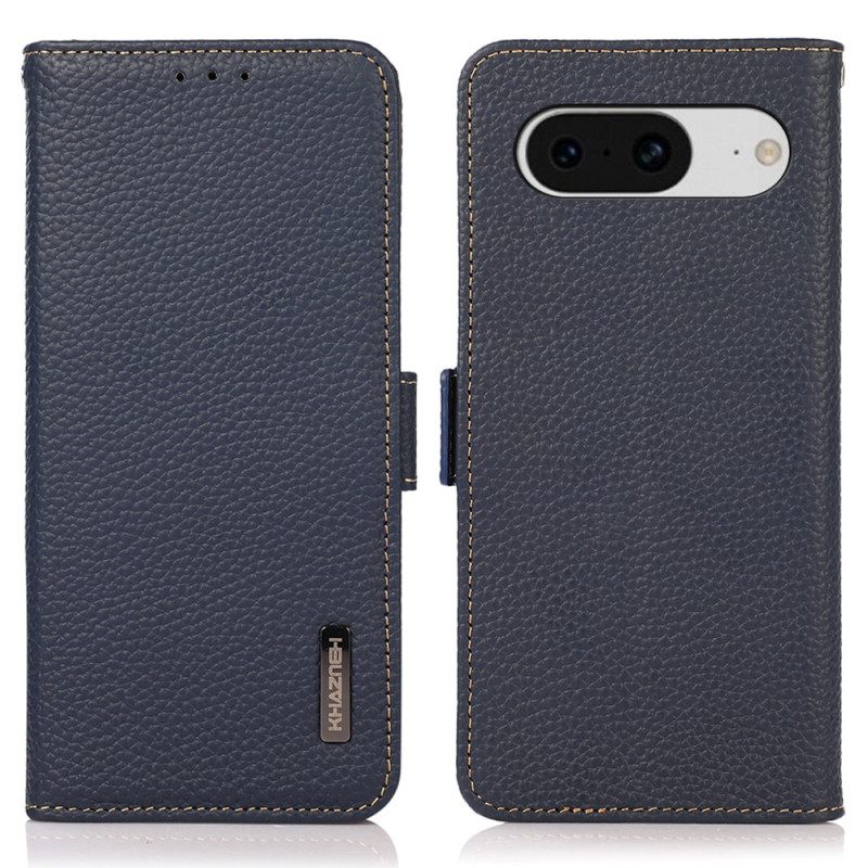 Θηκη Κινητου Google Pixel 8 Khazneh Rfid Litchi Leather