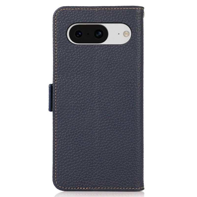 Θηκη Κινητου Google Pixel 8 Khazneh Rfid Litchi Leather